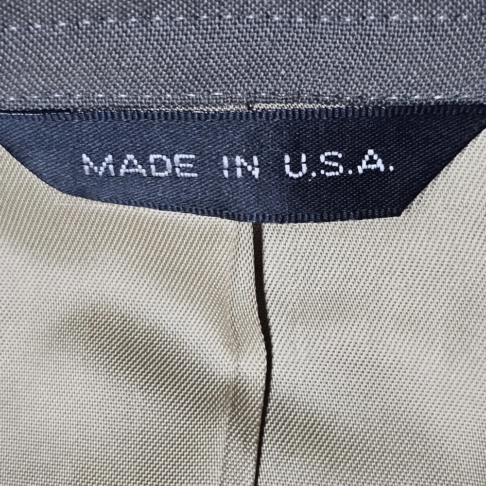Ralph Lauren Elegant Olive Blazer‎ with Gold Lining
